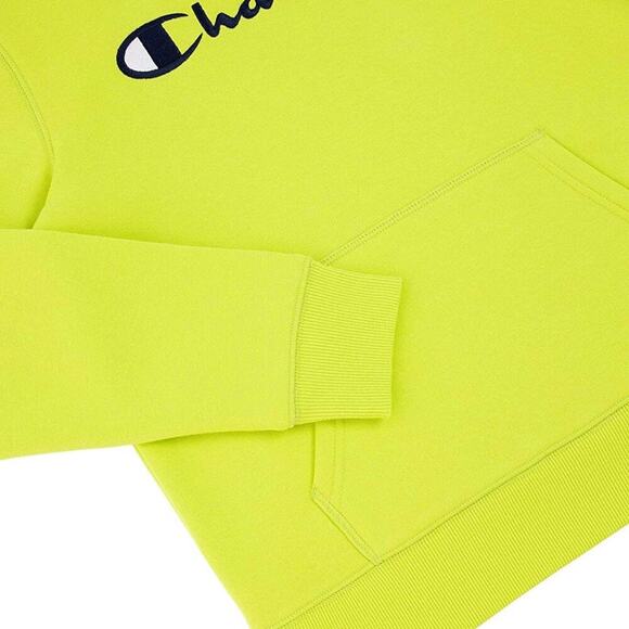CHAMPION HOODED SWEATSHIRT SZ SMALL NEON GREEN VERSATILE AESTHETIC ACTIVE WEAR - Picture 3 of 8